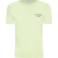 Koszulki dla chłopców - CALVIN KLEIN JEANS T-shirt | Regular Fit - miniaturka - grafika 1