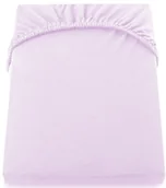 Prześcieradła - DecoKing Prześcieradło Jersey - Amber - Liliowy 220x200 cm - miniaturka - grafika 1