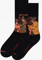 Skarpetki damskie - MUSEARTA SKARPETKI CZARNE WYSOKIE BAWEŁNA 36-40 3H8G5_B5* EU 36-40 3_8 TWA - miniaturka - grafika 1