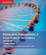 Książki do nauki języka francuskiego - Panorama francophone 2 Coursebook with Digital Access - miniaturka - grafika 1