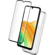 Etui i futerały do telefonów - BIGBEN Clear Case do Samsung Galaxy A34 5G Przezroczysty + Szkło hartowane - miniaturka - grafika 1