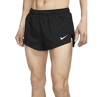 Nike Szorty męskie, czarny/odblaskowy srebrny, S - Spodenki damskie - miniaturka - grafika 1