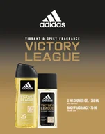 Zestawy kosmetyków męskich - zestaw: dezodorant perfumowany męski, 75 ml + żel pod prysznic, 250 ml - miniaturka - grafika 1