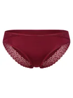 Majtki damskie - Calvin Klein Slipy Kobiety Sztuczne włókno lila|czerwony jednolity, S - miniaturka - grafika 1