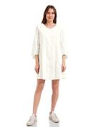 Sukienki - Cecil sukienka letnia, Vanilla White, S - miniaturka - grafika 1