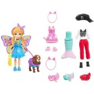 Lalki dla dziewczynek - Polly Pocket Zestaw Bal kostiumowy Mattel - miniaturka - grafika 1