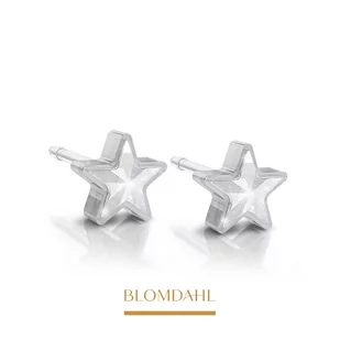 Blomdahl - Kolczyk Star Crystal 6 mm SFJ 2 Szt - Piercing - miniaturka - grafika 1
