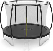 Trampoliny - Trampolina Ogrodowa Premium Dla Dzieci 312Cm (10Ft) Z Siatką Wewnętrzną I Drabinką - miniaturka - grafika 1