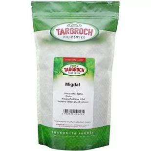 Targroch TAR-GROCH-FIL sp. j. Migdały 500g - Orzechy i nasiona - miniaturka - grafika 1