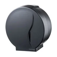 Stojaki i wieszaki na papier toaletowy - Podajnik rolkowy Jumbo P4 czarny - miniaturka - grafika 1