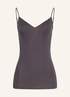 Koszulki i topy damskie - Hanro Top Cotton Seamless schwarz - miniaturka - grafika 1