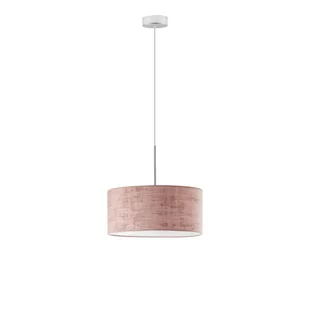 LYSNE Lampa wisząca z regulacją wysokości SINTRA VELUR fi 40 cm kolor różowy 14531V/611 kolor różowy - Lampy sufitowe - miniaturka - grafika 3