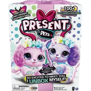 Spin Master Present Pets - Tęczowa Wróżka - - Maskotki i pluszaki - miniaturka - grafika 2