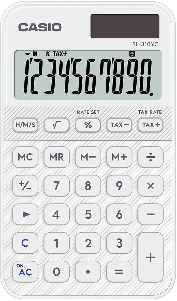 Casio Kalkulator SL-310YC-WE white