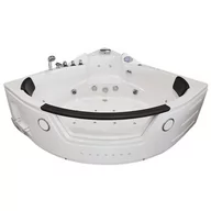 Wanny z hydromasażem - Wanna z hydromasażem narożna Turbo 157x157 cm MO-10632 - miniaturka - grafika 1