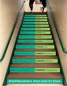 Pomoce naukowe - Naklejki na schody: Poprawna polszczyzna - miniaturka - grafika 1