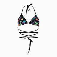 Stroje kąpielowe - PUMA GÓRA OD BIKINI SWIM WRAP TRIANGLE 93806501 r S - miniaturka - grafika 1