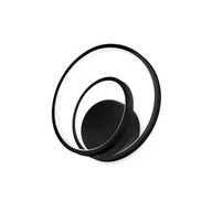 Lampy ścienne - Kinkiet OZ AP DALI NERO 304496 - Ideal Lux - miniaturka - grafika 1