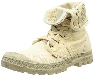 Palladium Męskie Pallabrouse Baggy miękkie buty i botki, Amond Buff Pal Olive Grn, 42 EU - Botki damskie - miniaturka - grafika 1
