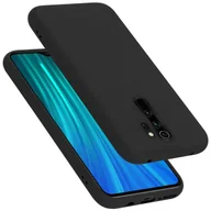 Etui i futerały do telefonów - Etui Cadorabo do Xiaomi RedMi NOTE 8 PRO w kolorze LIQUID BLACK Etui na telefon wykonane z elastycznego silikonu TPU Ultra Slim Soft Back Cover Case Bumper - miniaturka - grafika 1