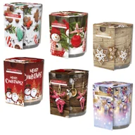 Świece - Świece Zapachowe Świąteczne Świeczki 6X Świeca Zestaw Na Prezent Świąteczny - miniaturka - grafika 1