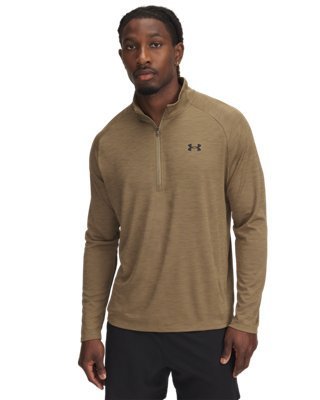 KOSZULKA MĘSKA LONGSLEEVE UNDER ARMOUR Tech Textured 1/2 Zip 3XL
