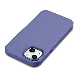 iCarer Case Leather pokrowiec etui z naturalnej skóry do iPhone 14 jasnofioletowy (WMI14220705-LP) (kompatybilne z MagSafe) - Etui i futerały do telefonów - miniaturka - grafika 11