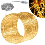 Oświetlenie świąteczne - Lampki Świąteczne Led Heckermann 100L 12M Warm - miniaturka - grafika 1