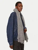 Apaszki i szaliki damskie - Calvin Klein Szalik Thick Embroidery K60K612664 Szary - miniaturka - grafika 1