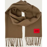 Apaszki i szaliki męskie - HUGO Wełniany szal Juster_35 - miniaturka - grafika 1
