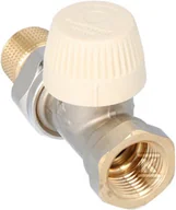 Zawory i kraniki - Zawór termostatyczny, prosty, wkładka SX, 1/2", gwint wewnętrzny, złączka do grzejnika z uszczelnieniem metal-metal, korpus standard (seria F) - miniaturka - grafika 1