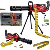 Zabawki militarne - KARABIN AUTOMATYCZNY STRZAŁKI BEZPIECZNY OBROTOWY - miniaturka - grafika 1