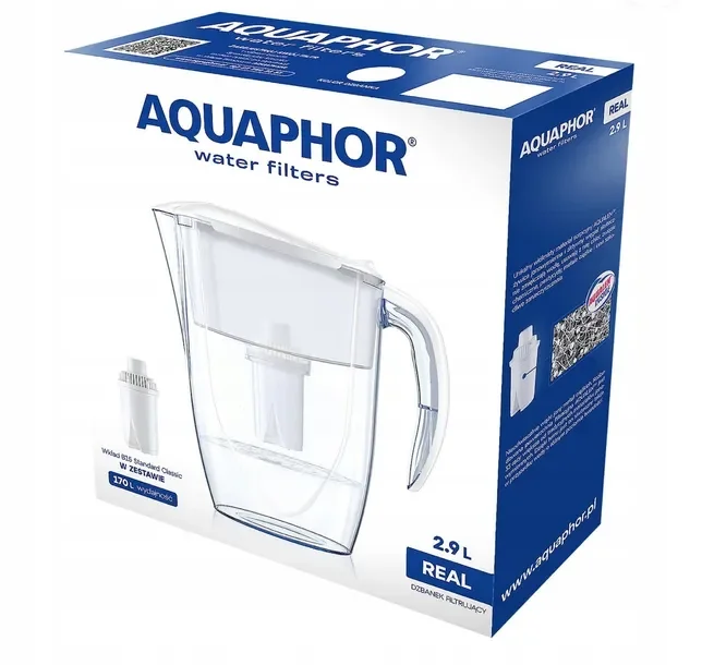 Dzbanek filtrujący Aquaphor Real 2,9 l biały