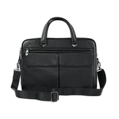 Torby męskie - Skórzana torba męska na ramię Solier SL33 Porter – elegancka i praktyczna - miniaturka - grafika 1
