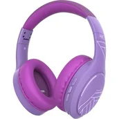Słuchawki - POWERLOCUS P19 Fioletowy - miniaturka - grafika 1
