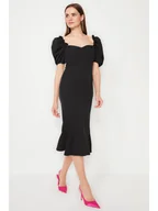 Sukienki - trendyol Sukienka w kolorze czarnym - miniaturka - grafika 1
