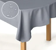 Obrusy i serwetki - Obrus plamoodporny 140x220 popielaty ciemny Polski Greno - miniaturka - grafika 1