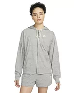 Bluzy damskie - Nike W NSW Gym VNTG Easy Fz Bluza damska - miniaturka - grafika 1