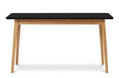 Stoły - Czarny stół skandynawski rozkładany FRISK - miniaturka - grafika 1