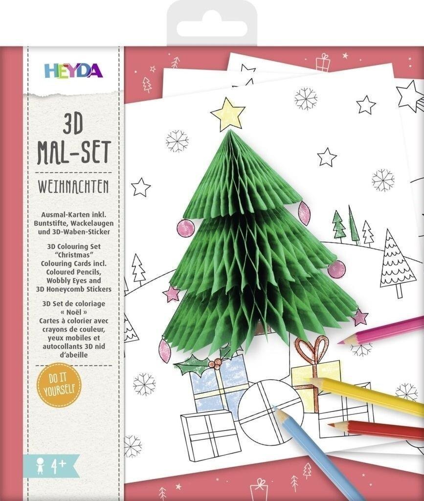 Malowanka 3D - Boże Narodzenie