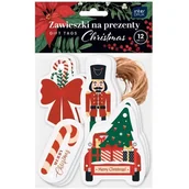 Akcesoria do pakowania - Zawieszki na prezenty CHRISTMAS INTERDRUK - miniaturka - grafika 1