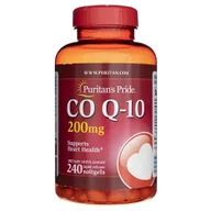 Suplementy diety - Puritan's Pride Koenzym Q10 200 mg - 240 kapsułek - miniaturka - grafika 1