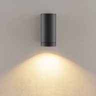 Lampy ogrodowe - Deko-Light Kinkiet zewnętrzny ShoreLine Pro Round, możliwość ściemniania, czarny, aluminium, nowoczesny - miniaturka - grafika 1