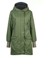 Kurtki damskie - finside Dwustronna parka zimowa "Suomukka" w kolorze zielonym - miniaturka - grafika 1