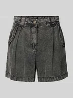 Spodenki damskie - Szorty o kroju relaxed fit z imitacji jeansu model ‘KENYA LIFE’ - miniaturka - grafika 1