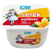 Kefiry, jogurty, maślanki - SEREK HOMOGENIZOWANY WANILIOWY ROLMLECZ 200g - miniaturka - grafika 1