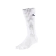 Skarpetki damskie - Skarpety siatkarskie Mizuno Volley Socks Long (kolor Biały) - miniaturka - grafika 1
