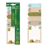 Etykiety samoprzylepne i bloki etykiet - Karteczki samoprzylepne safari 6x25szt - miniaturka - grafika 1