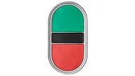 Inne akcesoria elektryczne - Lovato Napęd przycisku podwójny zielony/czerwony z samopowrotem LPCB7113 LPCB7113 - miniaturka - grafika 1