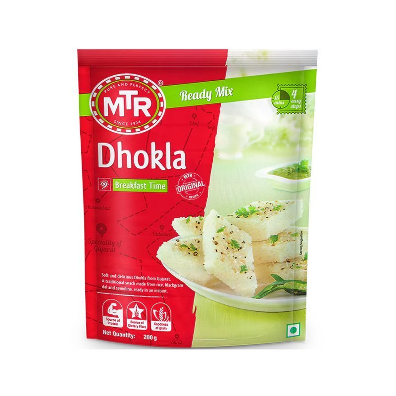 Mieszanka instant MTR Dhokla 200g - puszyste dhokla na parze w domu